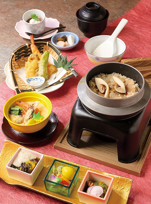 松茸釜飯御膳